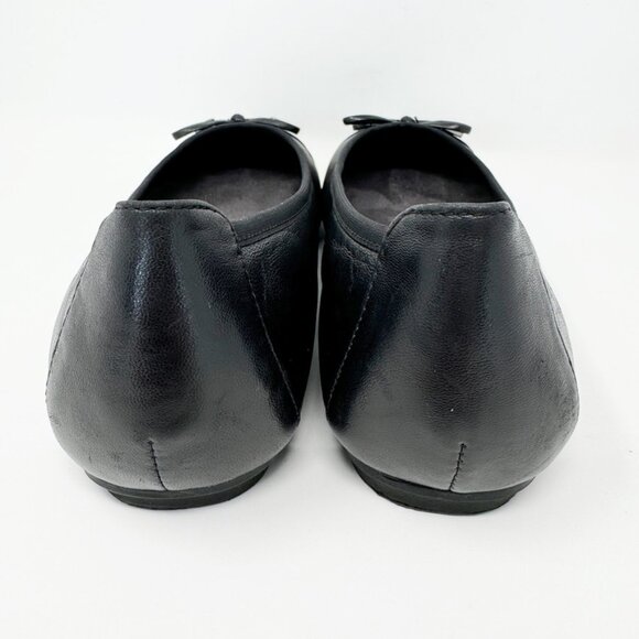 Vionic Womens Black Two toned Leather Ballet Flats Size 7.5 - Picture 8 of 9